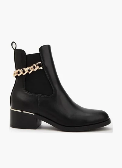 Flora Bella By Shoexpress Women's Block Heel Ankle Boots