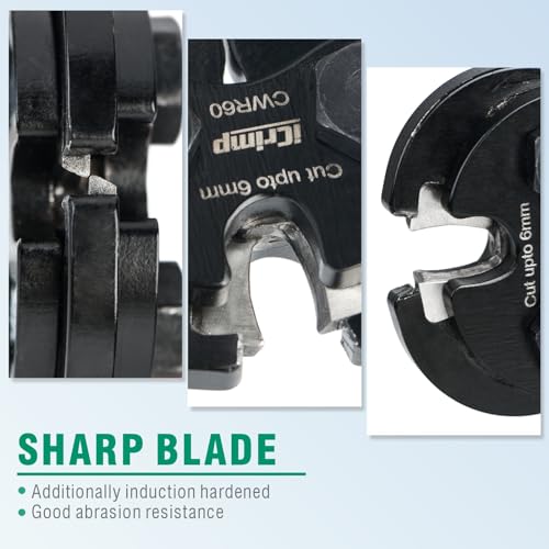 iCrimp Wire Rope Cutter for up to 6mm Rope, Bicycle & Aircraft Cable, Copper & Piano Wire (CWR60) - Image 3