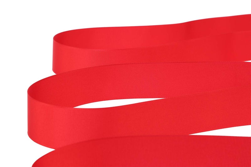 Ribbonitlux 1.5" Wide Solid Grosgrain Ribbon 25 Yards (250-Red）, Set for Gift Wrapping, Party Decor, Sewing Applications, Wedding and Craft - Image 3