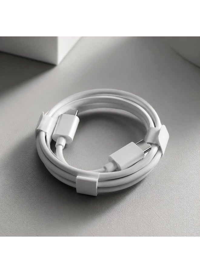 2K Type-C to Type-C cable, OD 2.95 mm, 110‑strand copper wires, 5‑core, fast‑charging data cable - Image 2