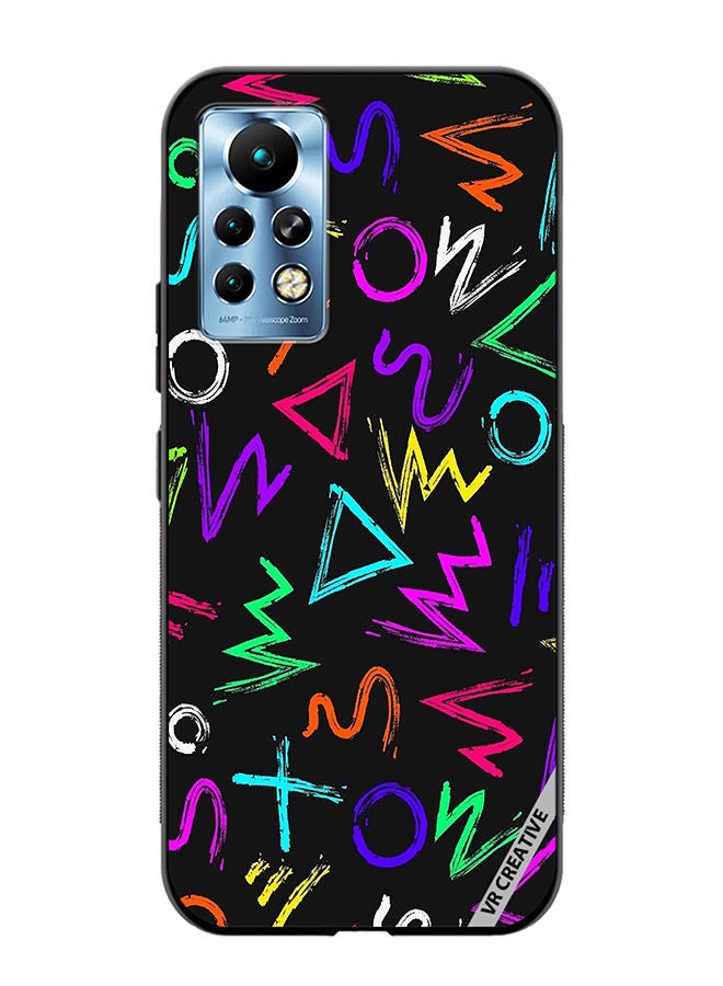VR CREATIVE Protective Case Cover For Infinix Note 11 Pro Design Multicolour - Image 1