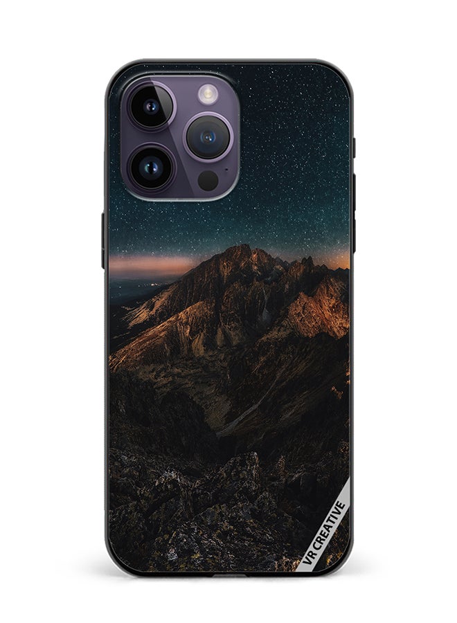 VR CREATIVE Protective Case Cover For Apple iPhone 15 Pro Starry Design Multicolour - Image 1