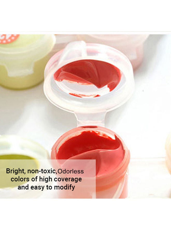 NIBEMINENT DIY Canvas Oil Painting Multicolour 24x1.6x14cm - Image 5