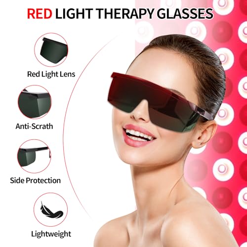 FreeMascot IPL 200nm-2000nm Laser Safety Glasses for Laser Hair Removal Treatment and Laser Cosmetology Operator Eye Protection with Case (Green) - Image 3