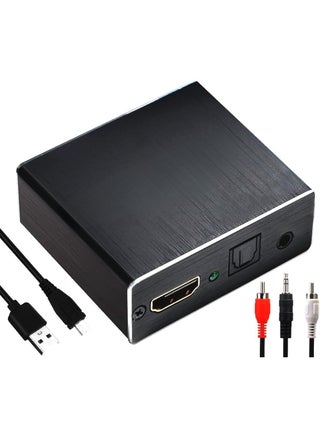 مستخرج صوت 4K HDMI – مقسم صوت بصري توسلينك/SPDIF ومقسم صوت ستيريو أنالوج 3.5 ملم - pzsku/Z704AF6F1E3AC76D014B1Z/45/1748868106/14b13819-a8bb-4994-b610-7bcc618d049f