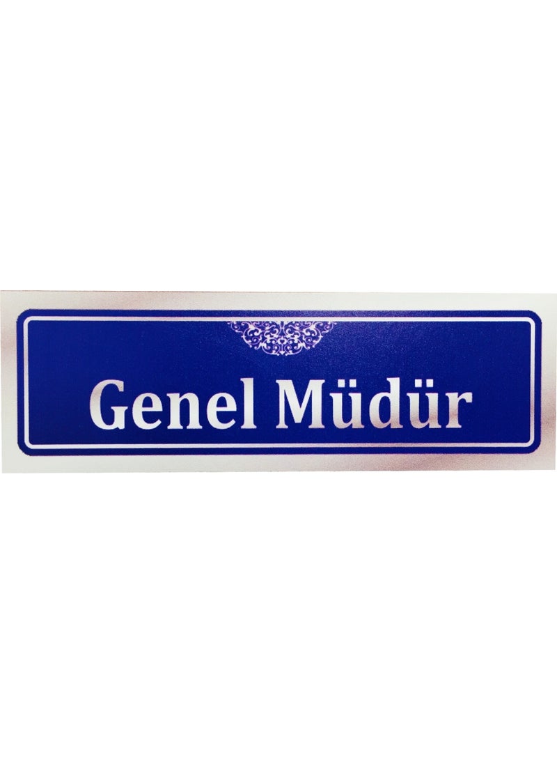 Lorex - Lr-Isgm General Manager Nameplate - Image 1