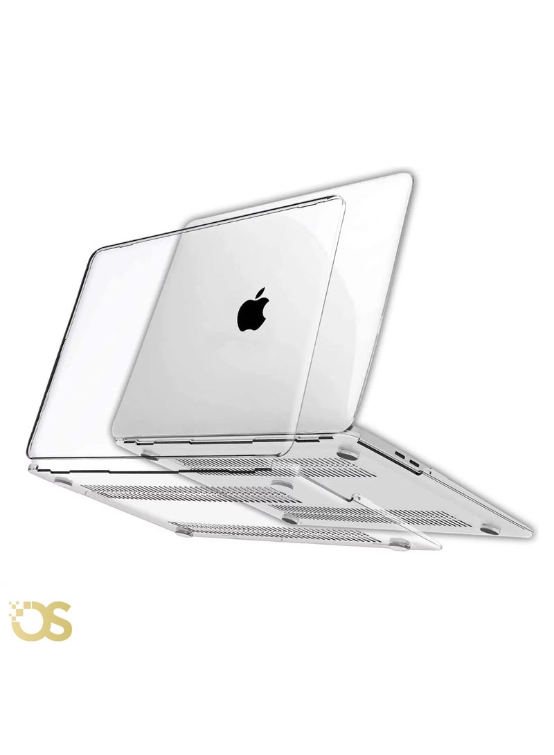 OS Transparent Protective Case for MacBook Pro 16" — Compatible with A2485 / A2780 / A2991 — Scratch-Resistant, Lightweight, Shock-Absorbing Design with Ventilation — by OS STORE - Image 2