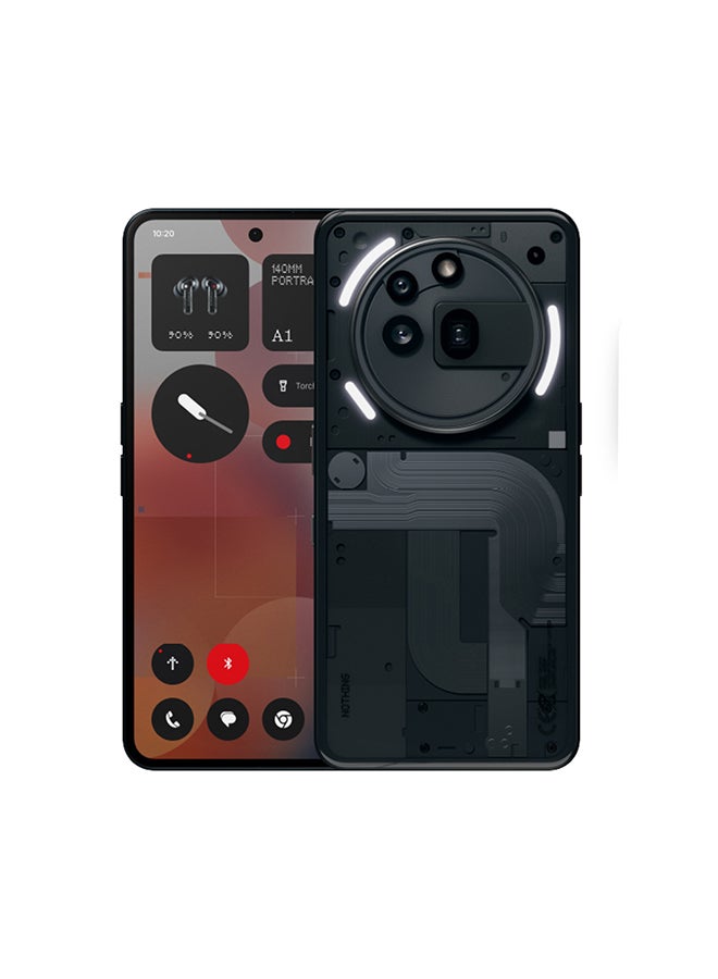 Nothing Phone 3a Pro 5G Dual SIM Black 12GB RAM 256GB - Global Version - Image 1