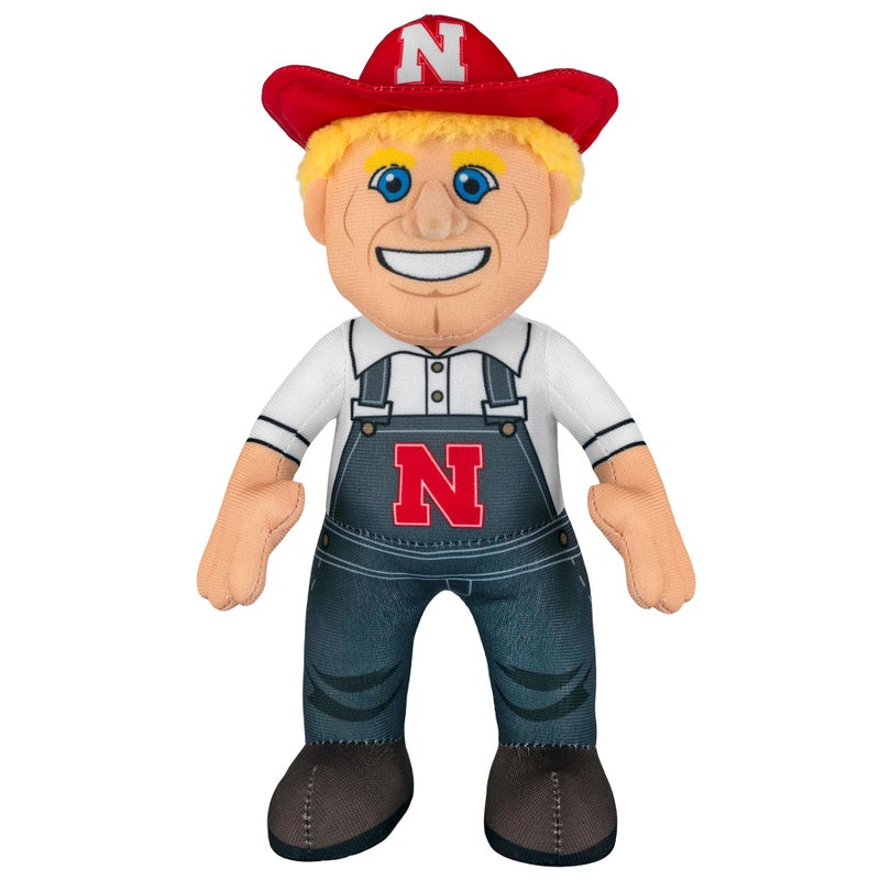 Bleacher Creatures Nebraska Cornhuskers Herbie The Husker 10 Mascot Plush Figures A Mascot for Play or Display - Image 3