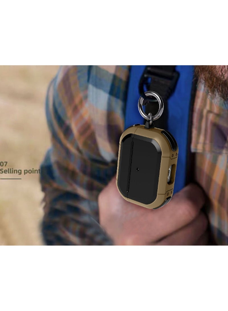 Black And White Airpods Pro 2nd Generation Protective Case Anti-Fall Soft Silicone Protective Case, Protective Earphone Box Bluetooth Earphone Case - Image 2