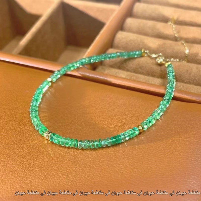 Elegant Alloy Geometric Bracelet for Unisex, Green, Wrist Jewelry - Image 4