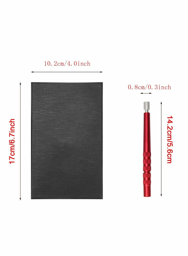 NIBEMINENT Hair Razor Pen, Trim Styling Face Eyebrow Shaping Device, Engraved Pen with 20 Blades, DIY Eyebrows Beards Tool - Image 3
