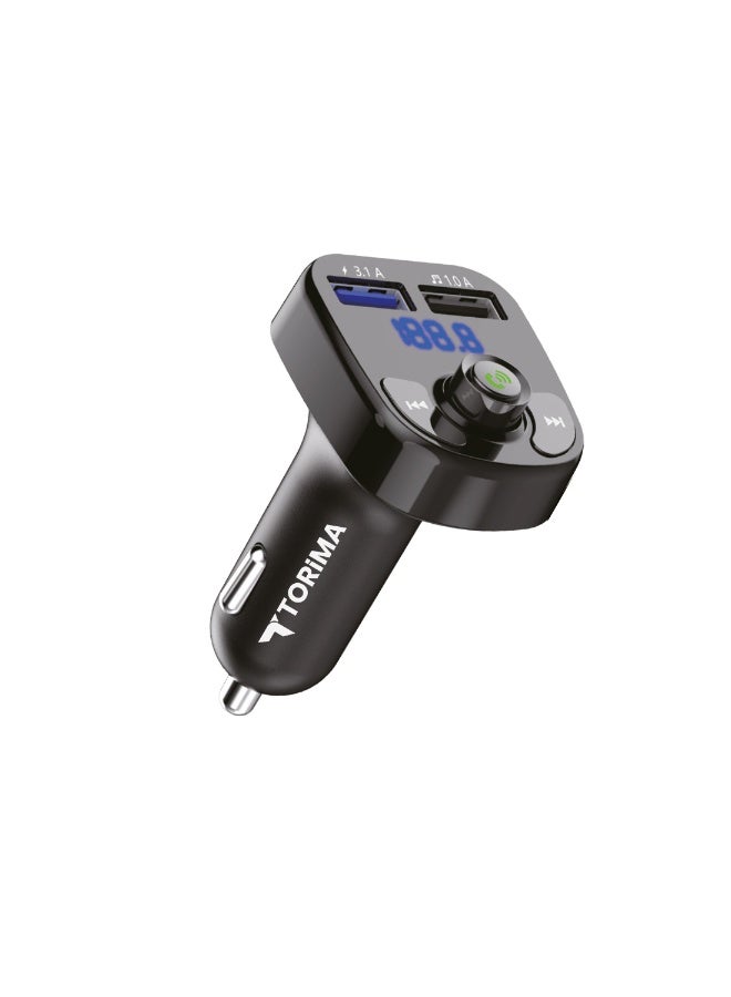 Torima شاحن سيارة TORİMA X8 مع مشغّل MP3 - Image 1