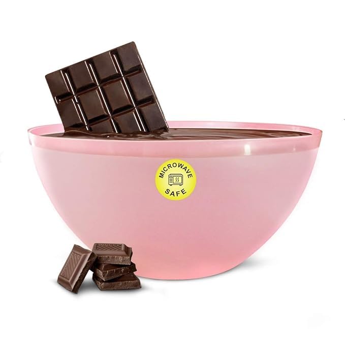 BAKERS PARDISE Bakers Paradise Plastic Mixing Bowl | 1.35L Unbreakable & Lightweight Virgin Plastic Bowl for Mixing, Serving & Storing | Modular, Stackable Design | Microwave & Dishwasher Safe-Size (17cm x 9cm) - Image 4