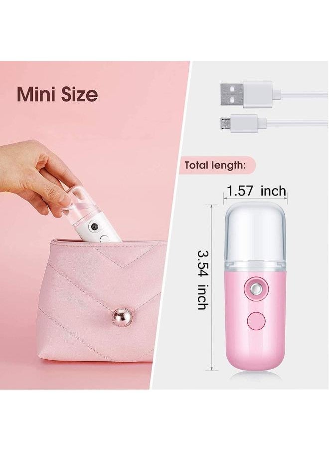 EasyLife Small Spray Bottles Empty spray bottles Plastic Electric Fine Mist Continuous Sprayer Travel Spray Bottles for Cleaning Makeup Skin Care Hair Care  - Image 2
