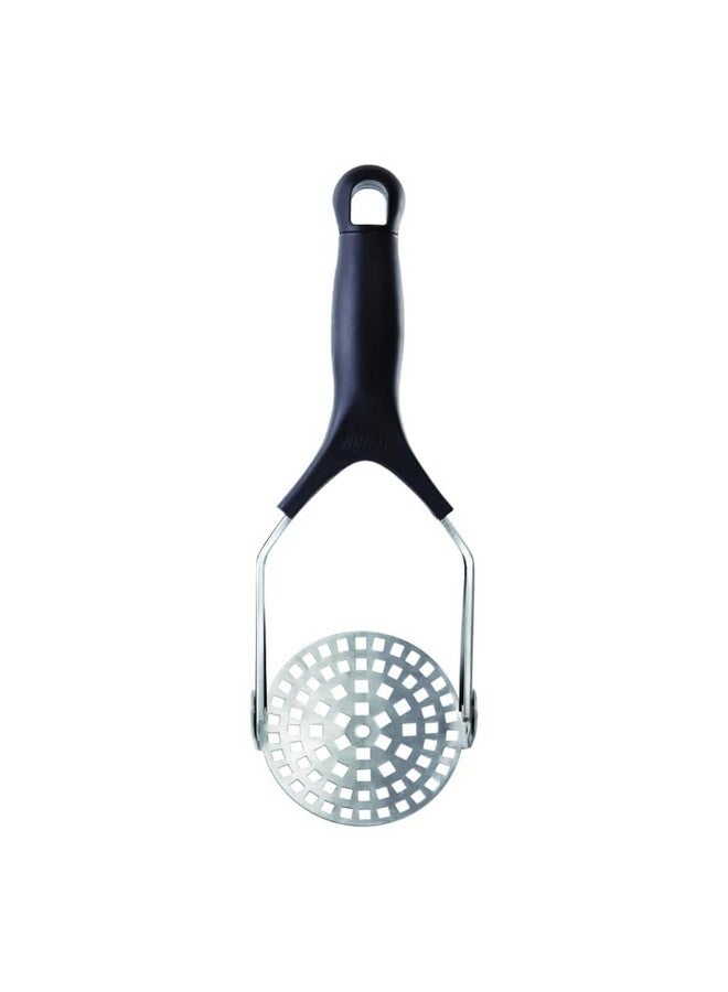 Anjali Stainless Steel Flexible Potato Masher Take Less Space, Gives a Good Grip for Vegetable Smasher, Boiled Potatoes, Pav Bhaji, Stuffed Paratha Silver, PM04 - Image 1
