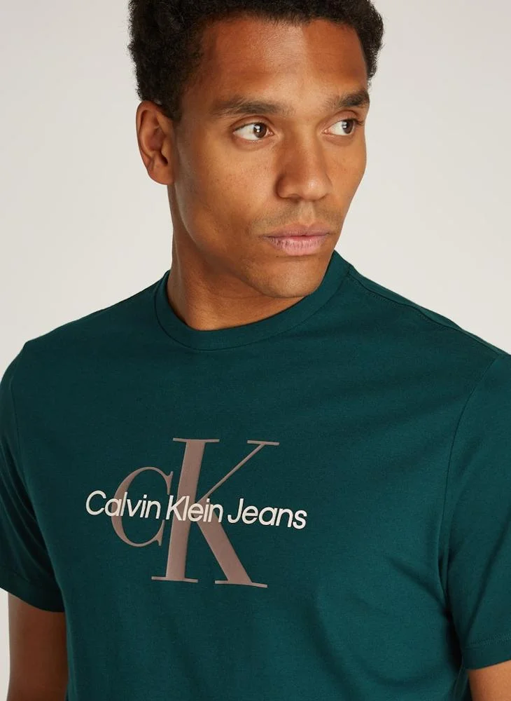 Calvin Klein Jeans Logo Short Sleeve Crew Neck T-Shirt
