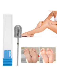 Sonew Diamond Pedicure Cone Bit Stainless Steel Foot Nail Drill Bit Pedicure Foot Calluses Sanding Polishing Head For Cracked Skin Corns Callus Removal Feet Filing Nails For Manicure And Pedicure  - Image 3