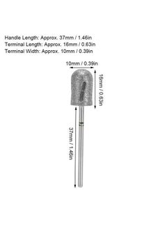 Sonew Diamond Pedicure Cone Bit Stainless Steel Foot Nail Drill Bit Pedicure Foot Calluses Sanding Polishing Head For Cracked Skin Corns Callus Removal Feet Filing Nails For Manicure And Pedicure  - Image 4