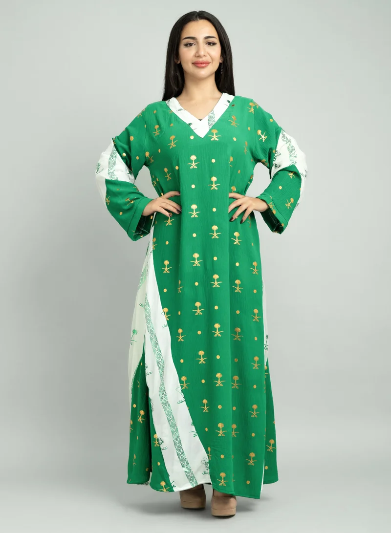 IKKXA Kingdom Pride Dress - Saudi National Day IKN11