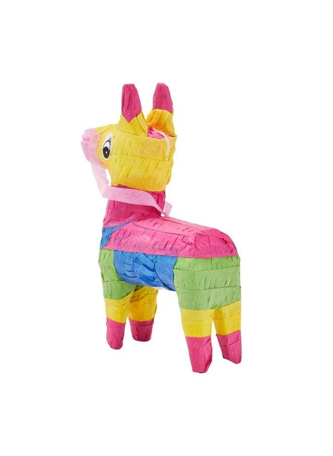 Juvale 3 Piece Mini Rainbow Donkey Pinata Set For Cinco De Mayo Party Decorations, Birthdays, Mexican Fiesta Supplies (4 X 7.5 X 2 In)  - Image 5