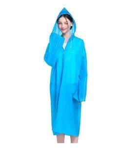 Visions India Unisex's Rain Coat (EvaRaincoat-Blue - Image 1