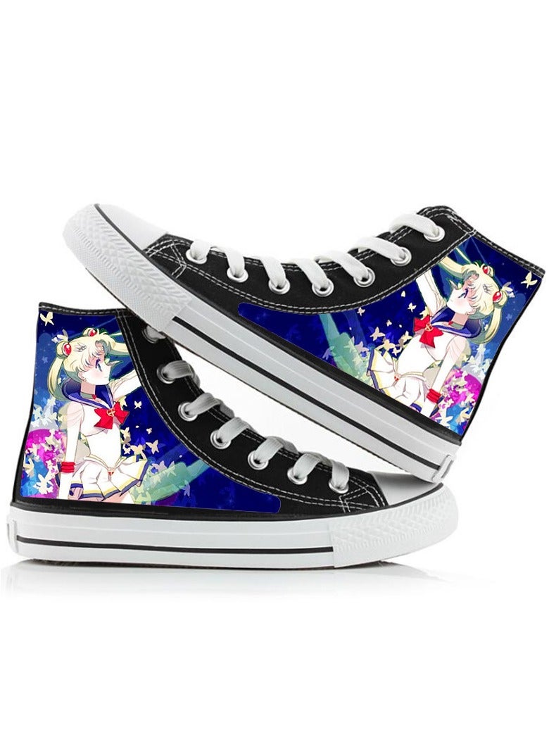 Unisex Top Canvas Shoes – Stylish Couple Sneakers for Casual & Cosplay - Image 1