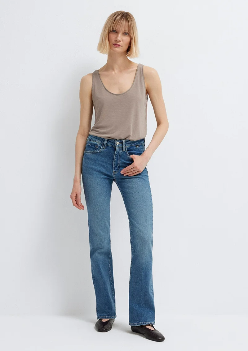 Mavi Brown Tank Top