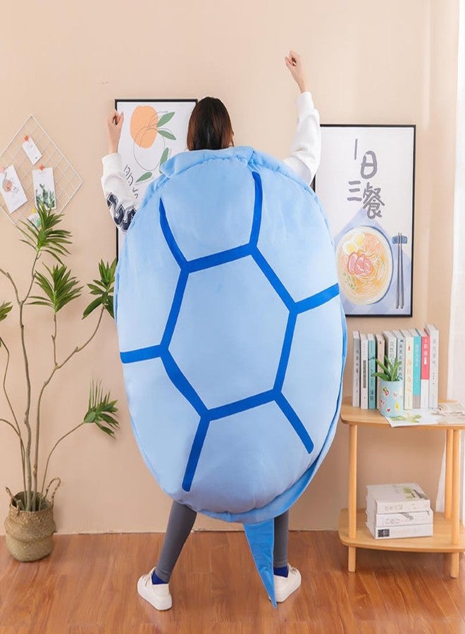 TechMax Solution Blue Wearable Turtle Plushie Stuffed Tortoise Shell for Boys and Girls - Image 3