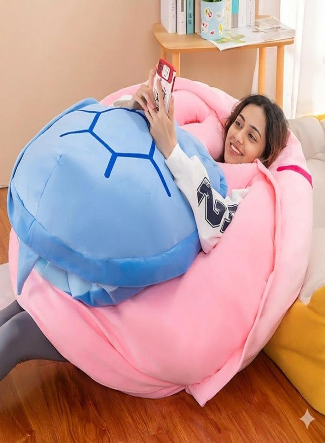 TechMax Solution Blue Wearable Turtle Plushie Stuffed Tortoise Shell for Boys and Girls - Image 5