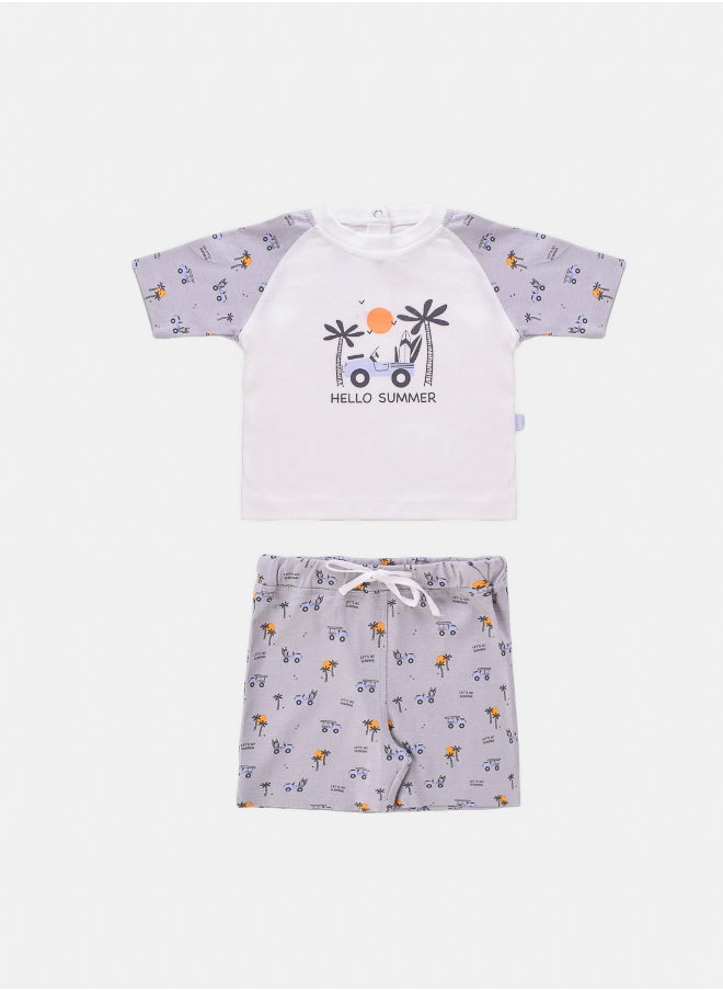 Junior Baby Boys Pajama Set  - Image 1