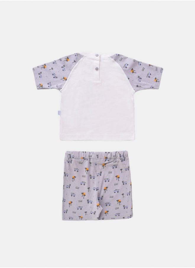 Junior Baby Boys Pajama Set  - Image 2