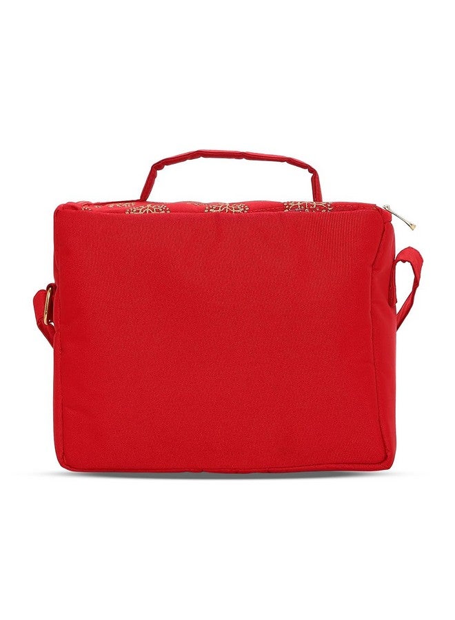 CAPRESE Rosy Vanity CASE Medium Maroon - Image 2