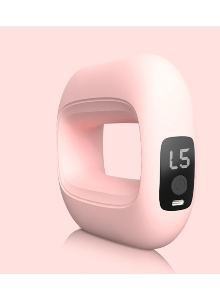 DubaiGallery Cross-border mini fitness electric fascia ring portable muscle relaxation massager household small LCD massage gun  - Image 1