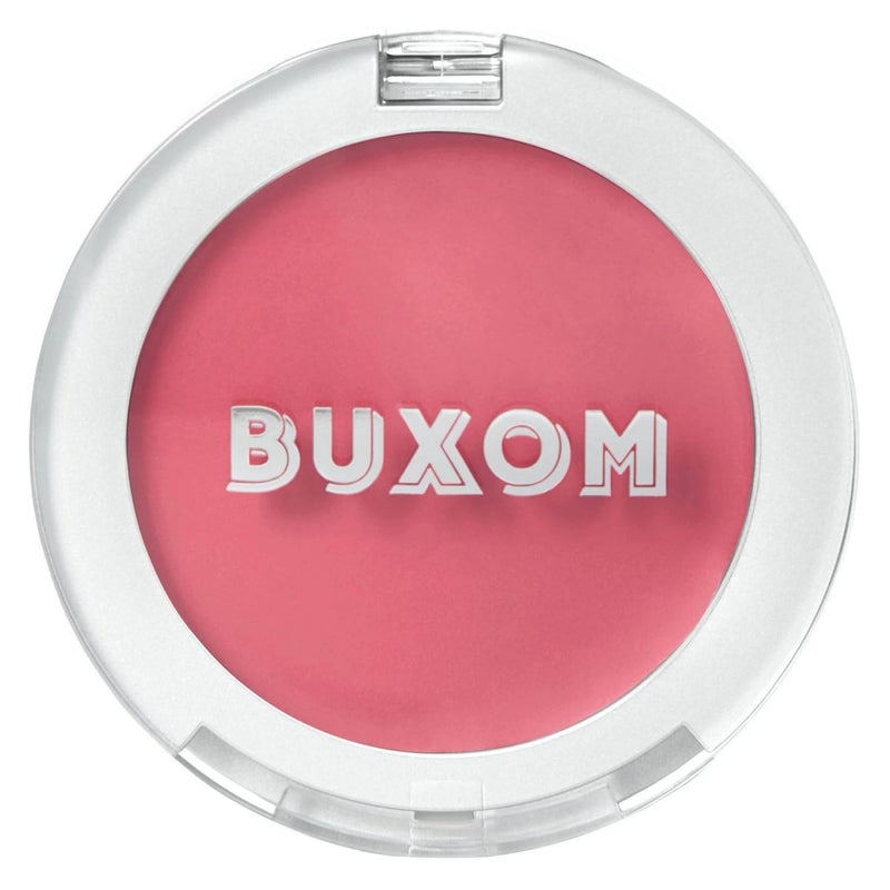 BUXOM Plump Shot Peptide Plumping Blush, Tickled Pink - Image 1