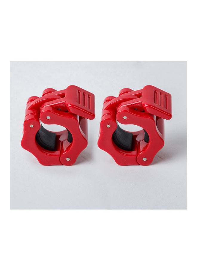 NIBEMINENT 2-Pack Barbell Clamp Locking Collars 15 x 3 14cm  - Image 1
