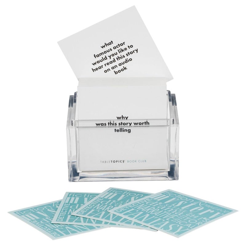 TableTopics Book Club - 135 Conversation Starter Question Cards for Book Lovers  Reading Enthusiasts  Teachers  & Students. Inspiring Discussion Questions for Any Book! - Image 2