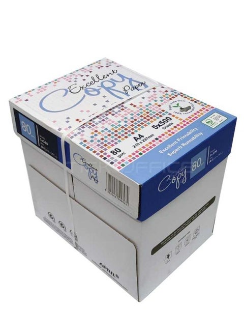 Excellent Copy A4 Paper Pack - 80G - Pack Of 5