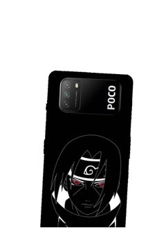 Service Zone Protective Printed Mobile Back Cover Itachi Uchiha For Xiaomi Mi Poco M3  - Image 2