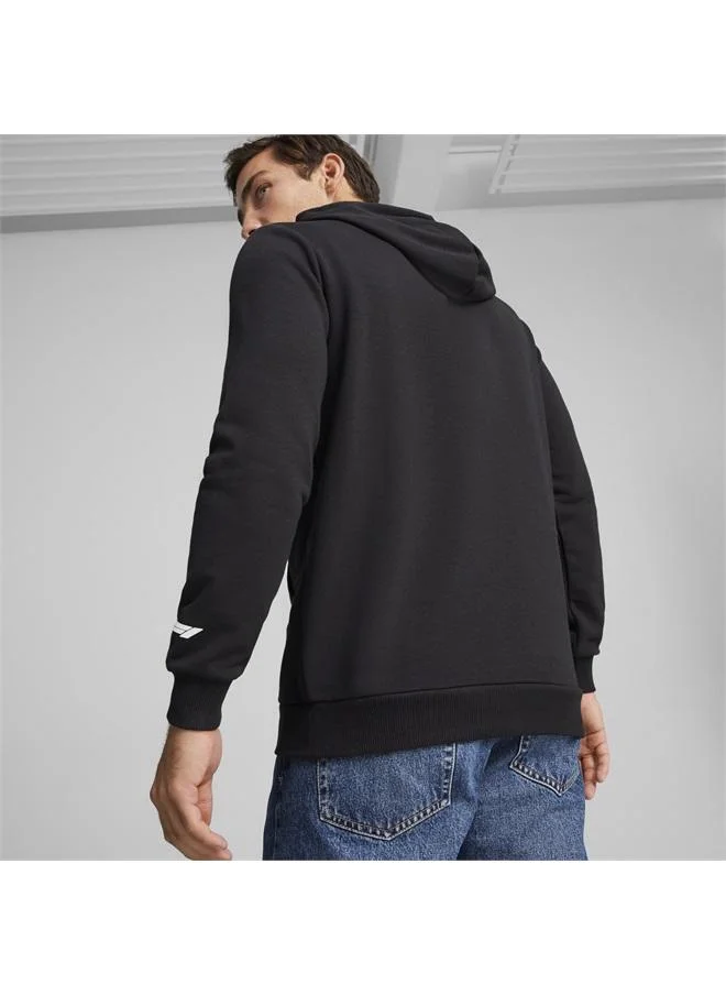 Puma PUMA Black F1 Motorsport Men's Logo Graphic Hoodie for Men | Best Price UAE