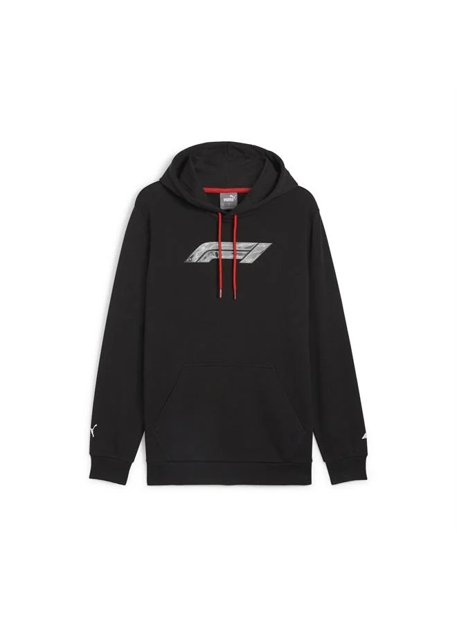 Puma PUMA Black F1 Motorsport Men's Logo Graphic Hoodie for Men | Best Price UAE