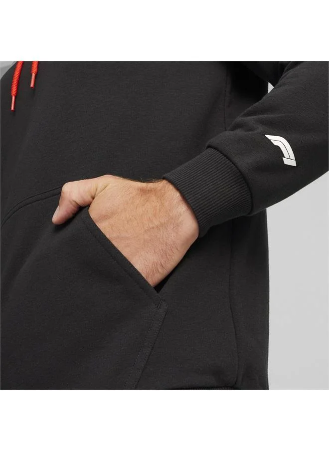 Puma PUMA Black F1 Motorsport Men's Logo Graphic Hoodie for Men | Best Price UAE