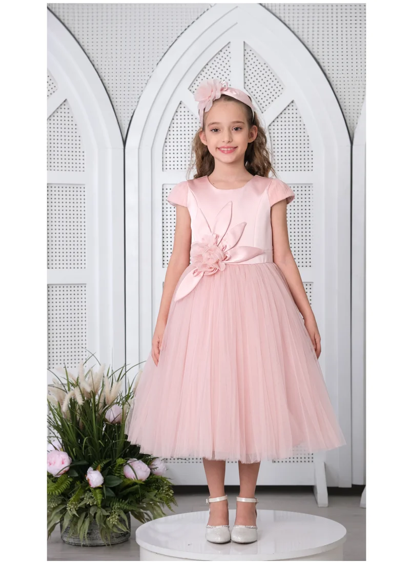 VIA BAMBINO Flower Girls Dress Pink 3167