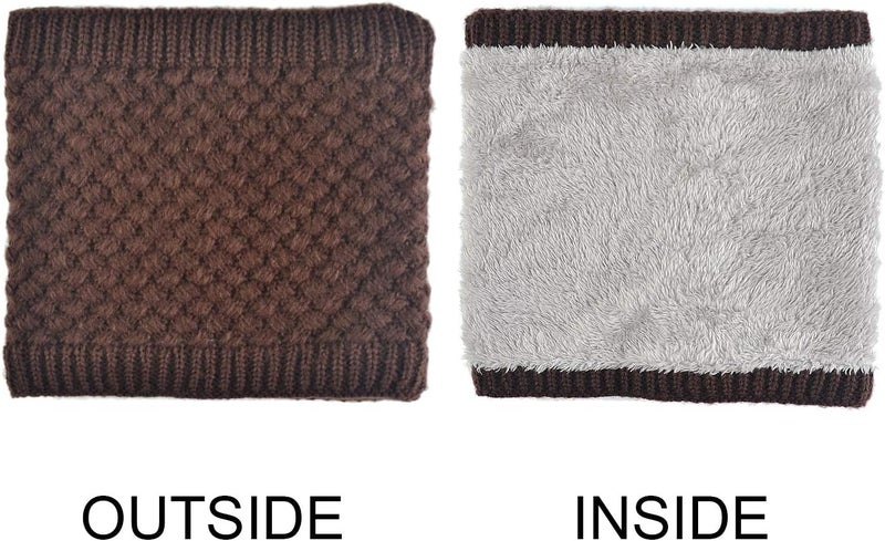 EPEIUS Kids Winter Scarf,Polar Fleece Neck Warmer for Boys & Girls,Soft Thermal Infinity Scarf for Cold Weather Outdoor - Image 2