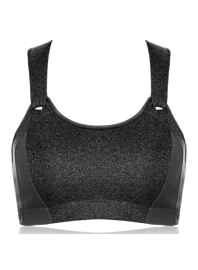Large Size Sports High-end Underwear Shockproof High-strength Yoga Collapsing Accessory Milk Gathering Bra Thin Comfortable Fitness