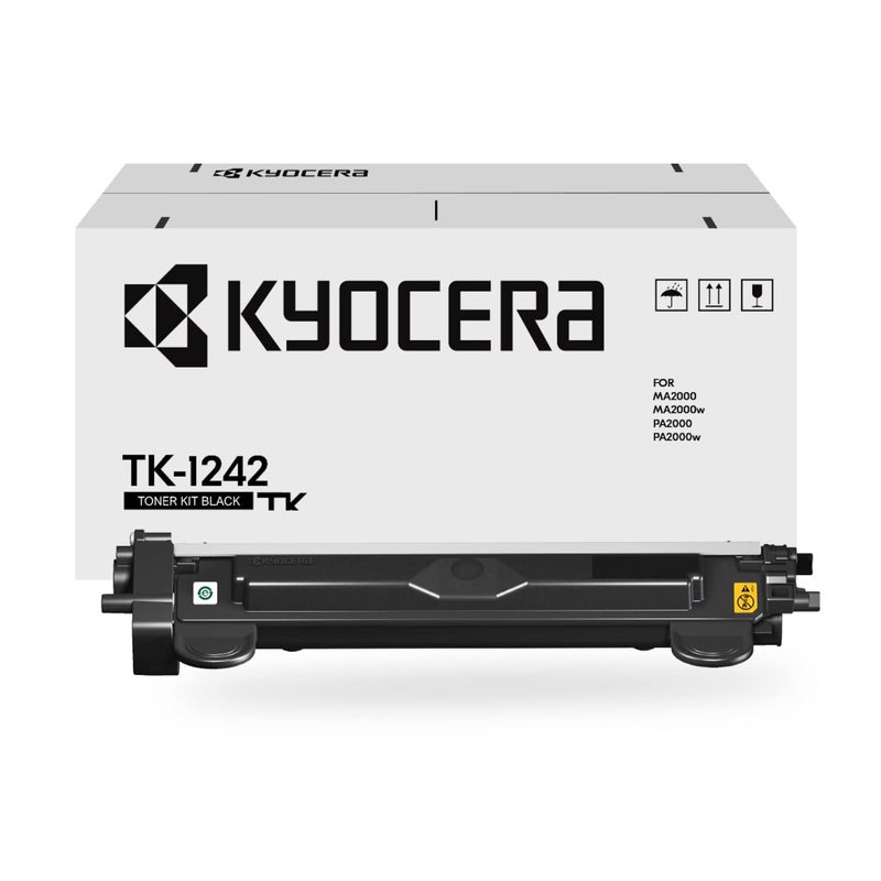 KYOCERA TK1242 Black Toner Cartridge for MA2000w MA2000 PA2000w PA2000 Laser Printers 1T02Y80UX0