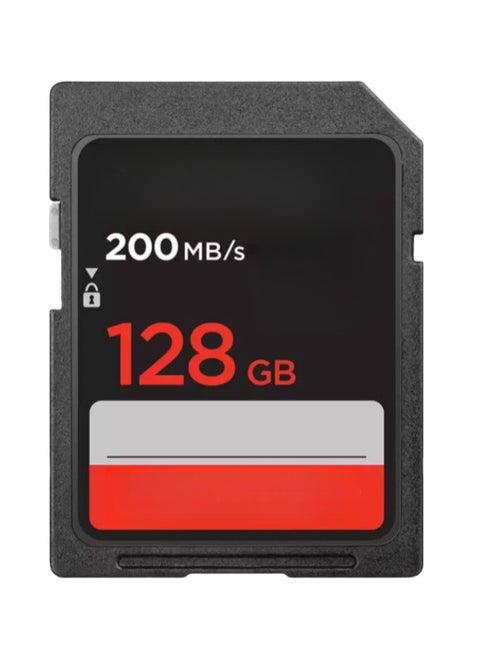128GB memory card with a read speed of 200MB/s