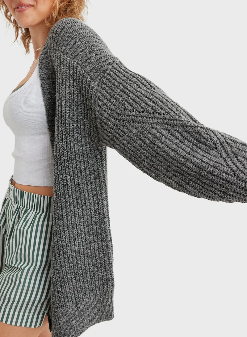Aerie Ribbed Oversized Cardigan