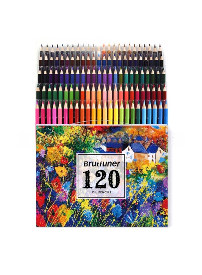 Brutfuner Color Color Pencil 120 Color Lead 180 Color Oil Color Pencil Graffiti Color Pen - Image 1