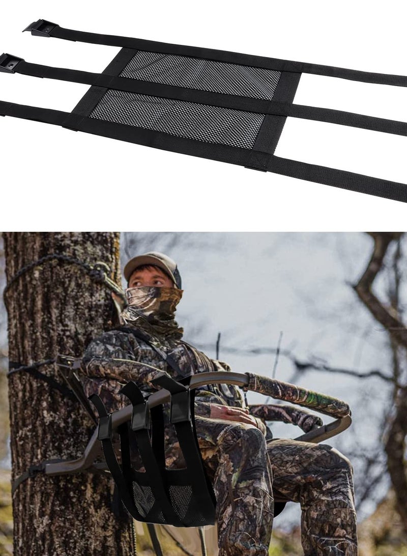 Adjustable Universal Tree Stand Seat Replacement for Hunting, 16x12 Inches, Easy to Install and Remove, Perfect Deer Stand Accessory - Image 1